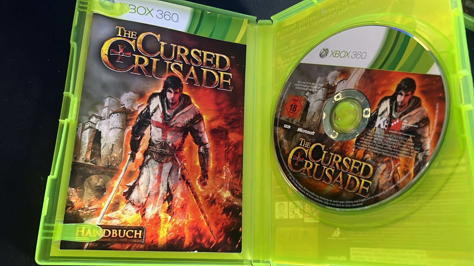 The Cursed Crusade | Xbox 360 | Inc. Anleitung