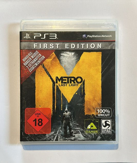 Metro Last Light | PS3 | Inkl. Anleitung