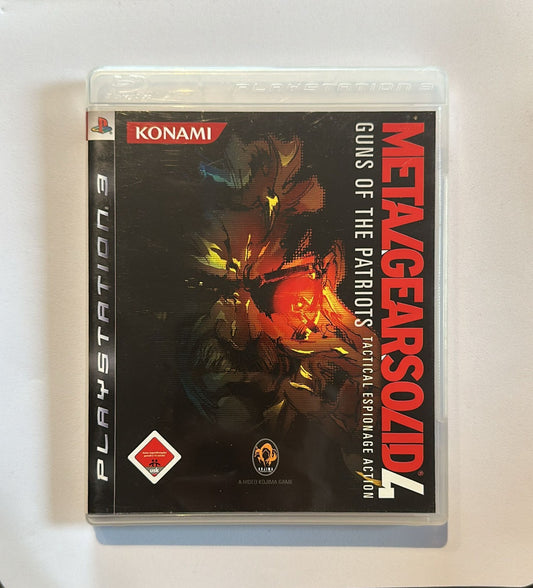 Metal Gear Solid 4 | PS3 | Inkl. Anleitung