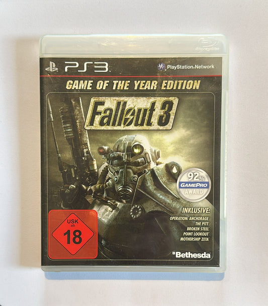 Fallout 3 Game Of The Year Edition | PS3 | Inkl. Anleitung