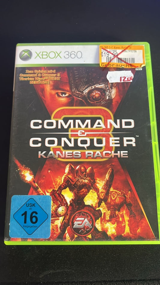 Command and Conquer Kanes Rache | Xbox 360 | Inc. Anleitung