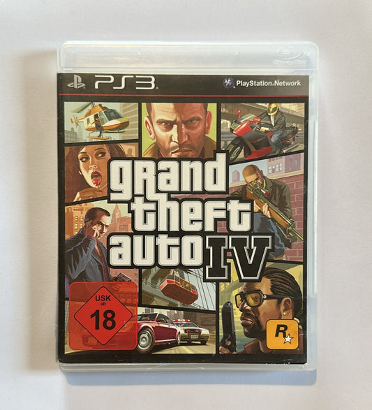 Grand Theft Auto 4 | PS3 | Inkl. Anleitung
