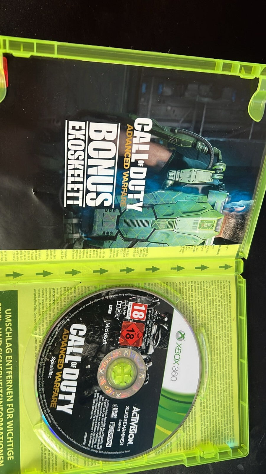 Call of Duty Advanced Warfare | Xbox360 | Ohne Anleitung