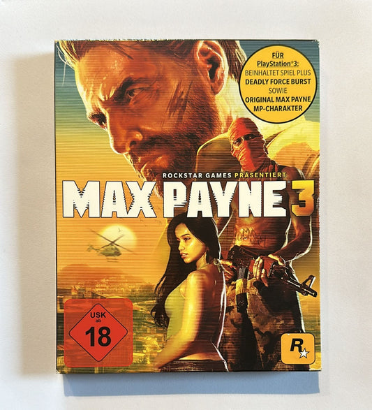 Max Payne mit Pappschuber | PS3 | Inkl. Anleitung