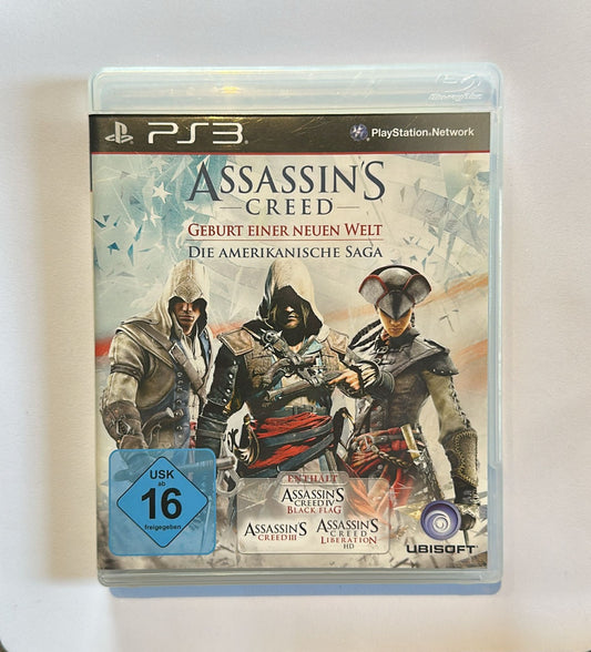Assassins Creed Geburt einer neuen Welt | PS3 | Inkl. Anleitung