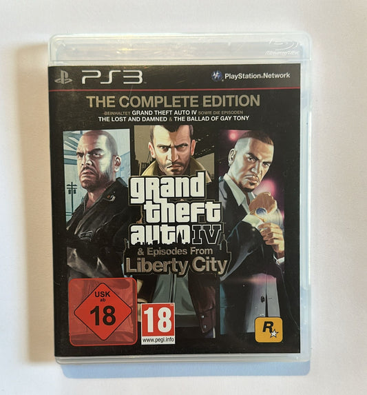 Grand Theft Auto 4 Episodes from liberty City Complete | PS3 | Inkl. Anleitung