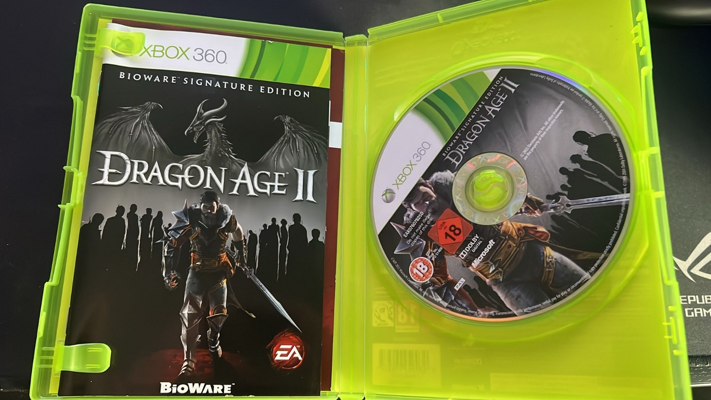 Dragon Age II Bioware Signature Edition | Xbox 360 | Inc. Anleitung