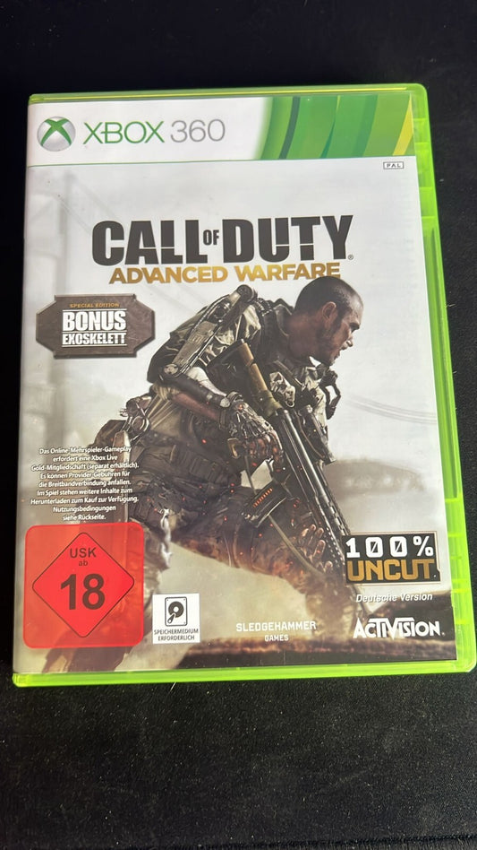Call of Duty Advanced Warfare | Xbox360 | Ohne Anleitung