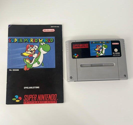 Super Mario World + Spielanleitung - SNES